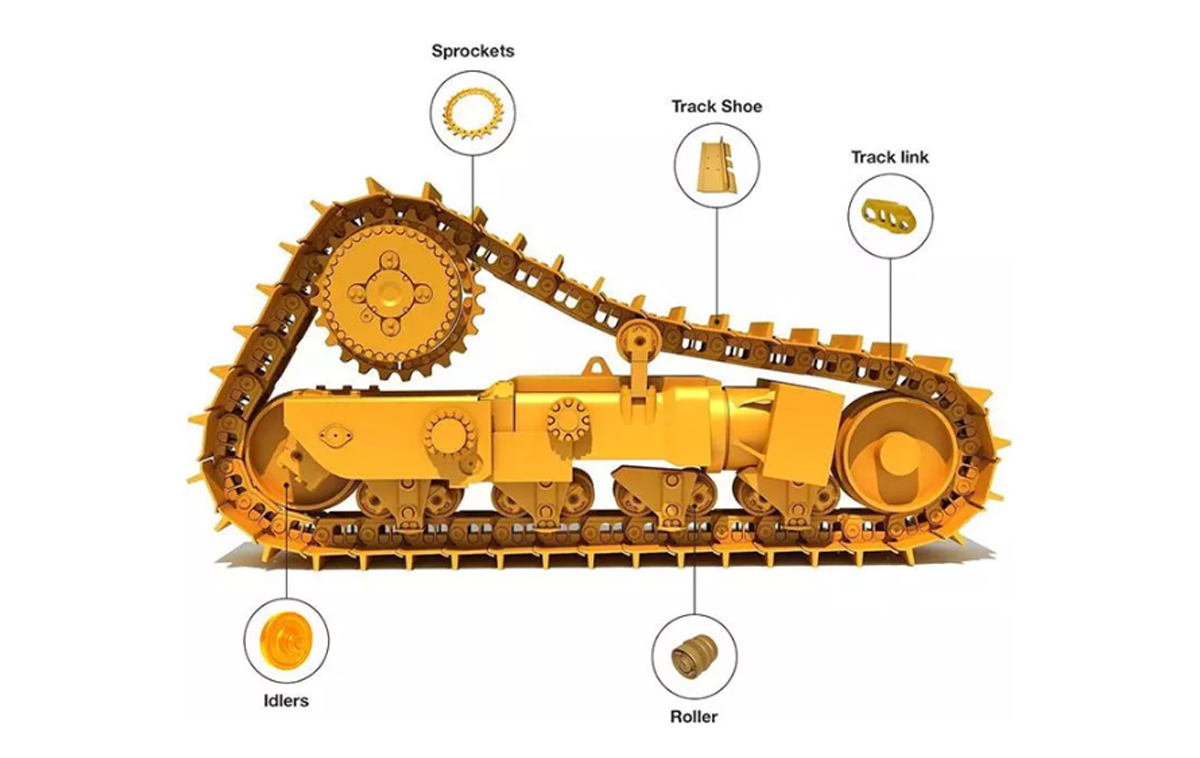 D65EX-15 Bulldozer Four-Wheel
